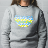Ninth Wave Unisex Sweater (Grey) - The White Hag Online Store