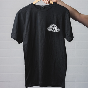 The White Hag Black Logo T-Shirt (Unisex)