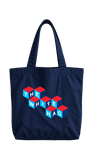 Cloudless Cube Tote