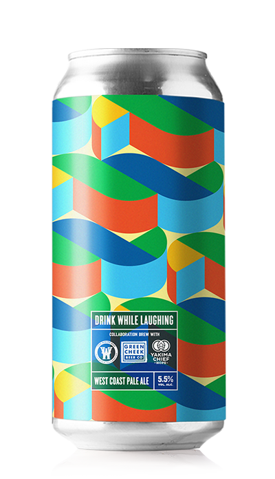 Drink While Laughing | West Coast Pale Ale (in collab with Green Cheek Beer Co.)