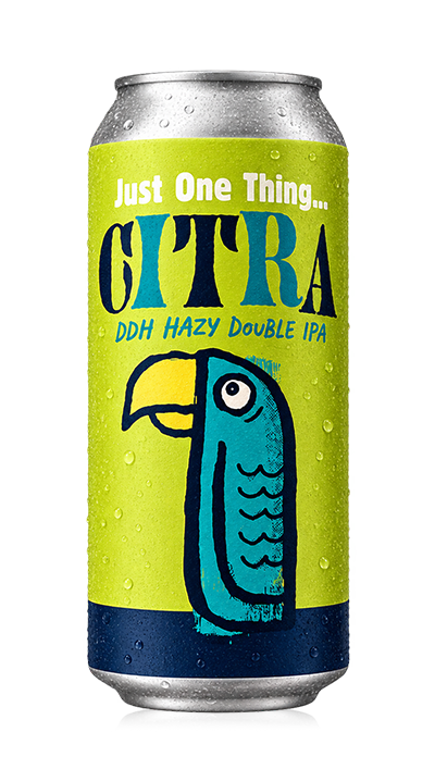 Just One Thing Citra x 4 | (DDH) hazy double IPA (Green Cheek Beer Co)