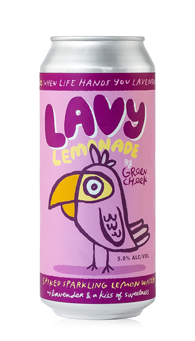Lavy Lemonade x 4 | Spiked Sparkling Lemon Water w/ Lavender (Green Cheek Beer Co)
