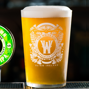 The White Hag Pint Glass