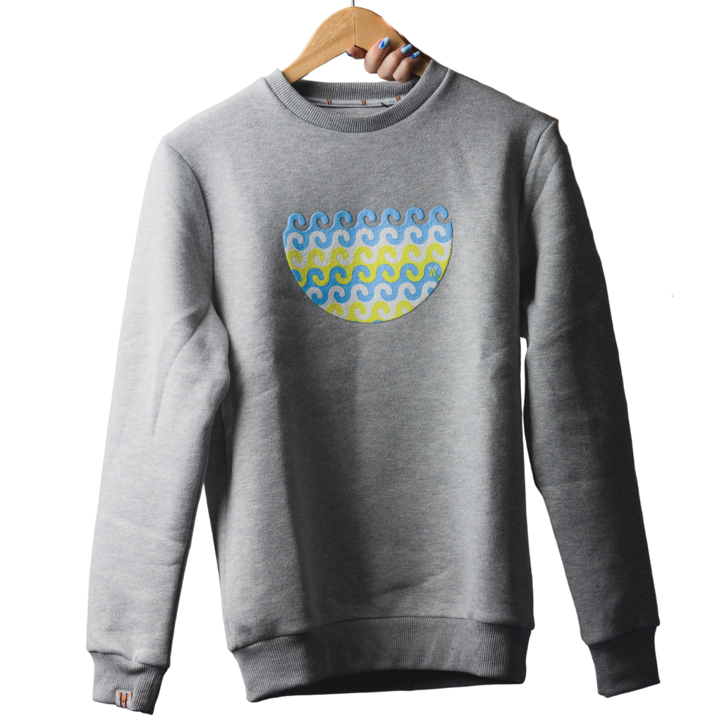 Ninth Wave Sweater Grey