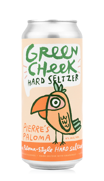 Pierre's Paloma x 4 | A Paloma-style Hard Seltzer (Green Cheek Beer Co)