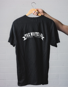 The White Hag Black Logo T-Shirt (Unisex)